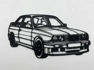BMW E30 M3 Wall Art