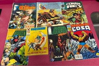 lote de 11 cómics antiguos – colección variada
