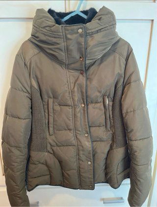 Chaqueta Zara Verde Oliva
