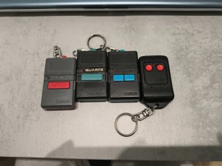 Lote de 4 Mandos de Garaje Clemsa