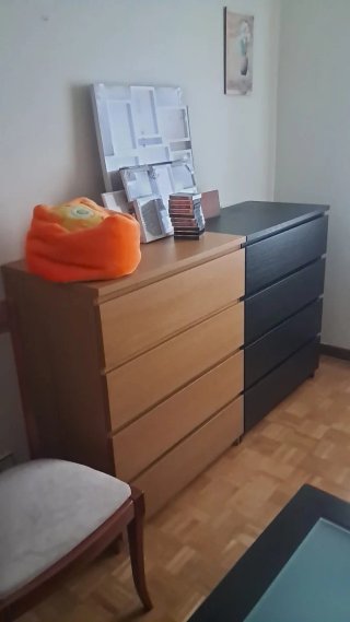 Cajonera Ikea de madera