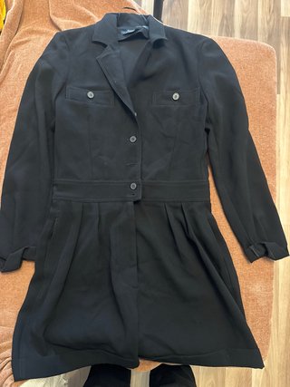 Peto de Manga Larga Negro XS