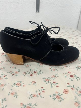 Zapatos de Flamenco Profesionales de Ante