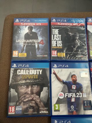 4 Juegos para PlayStation 4 (PS4)