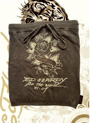 Top palabra de honor Ed Hardy x Bershka