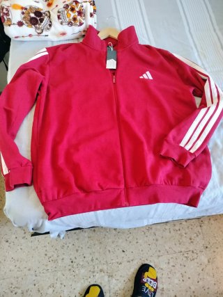 Chaqueta Adidas Roja Talla L