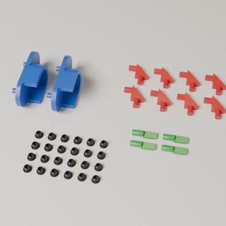Repuestos para armario Pax: soportes y tapas