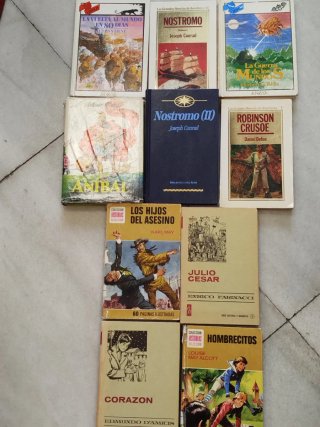 ANÍBAL - JULIO CÉSAR y más libros de Aventuras