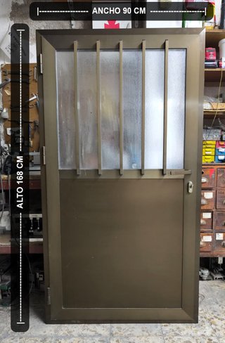 Puerta de Aluminio 90 x 168 cm