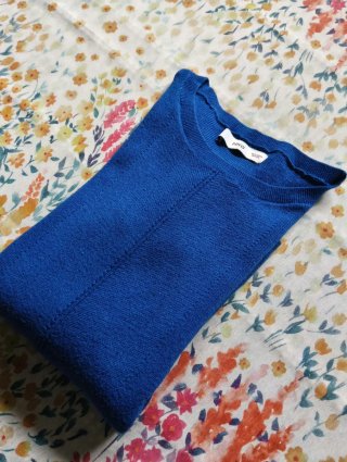 Jersey Azul Mango Talla S