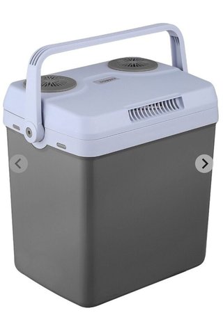 Arebos Nevera termoeléctrica 25L Gris