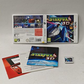 Starfox 64 3D Nintendo 3DS PAL ESP