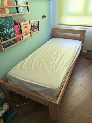 Cama Infantil de Madera con colchón viscoelástico