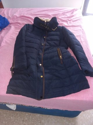 Abrigo Zara Azul
