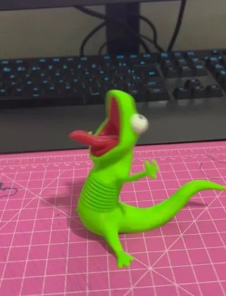 Figura de Lagartija Loca