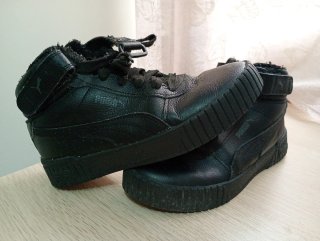 Zapatillas PUMA Carina 2.0 Mid Winter Negras