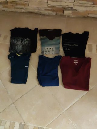 Lote de 6 camisetas variadas