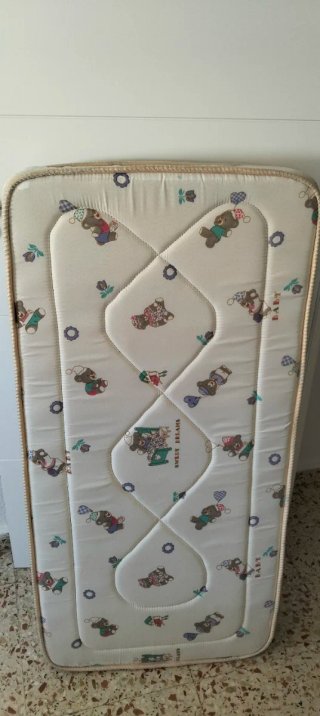 Colchón de Cuna con Estampado de Ositos