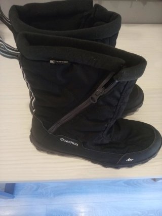 Botas de nieve Quechua negras