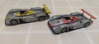 2 Coches Scalextric Audi R8