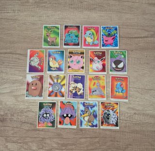 Lote Cromos Pokémon Boomer Dunkin 1999 -2000 -2001