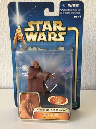MACE WINDU ARENA CONFRONTATION STAR WARS SAGA03/02