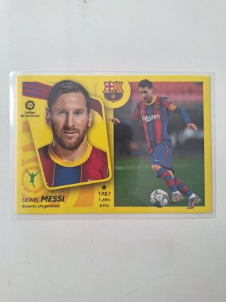 Cromo Panini Lionel Messi FC Barcelona