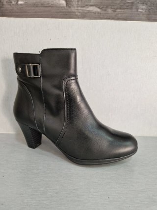 Botines de Piel Negros Talla 37 nuevos