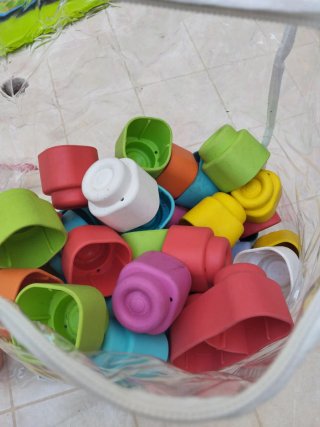 Juego de Cubos Blandos de Construcción