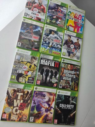 Lote de 12 Juegos para Xbox 360