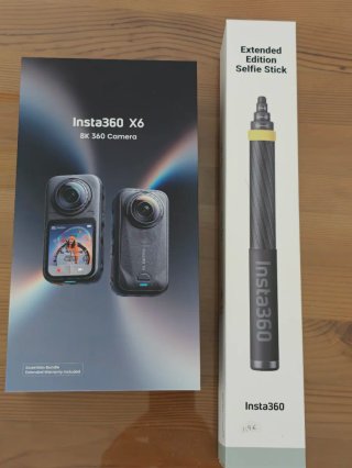 Insta360 X6 8K 360 Combo