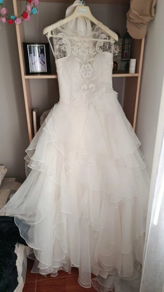 Vestido de novia Rosa Clará
