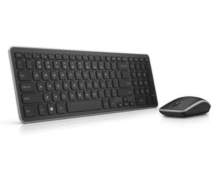Teclado y Ratón Dell KM714 QWERTZ Negro