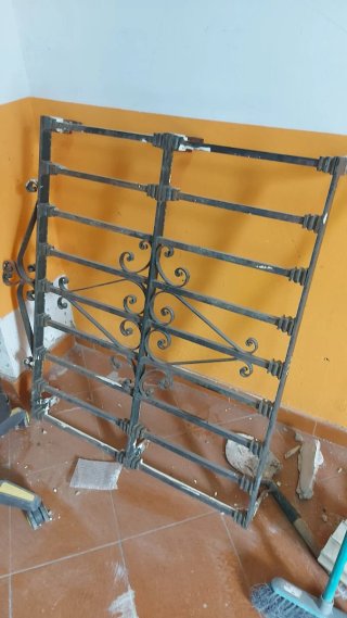 Ventana de Hierro Forjado