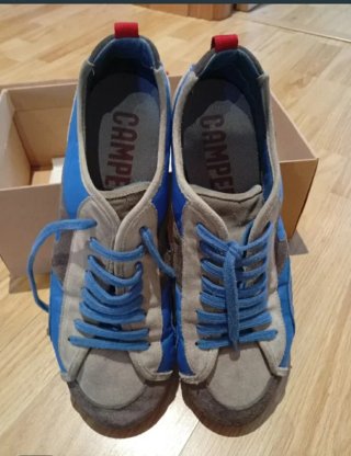 Zapatillas Camper Azul y Gris