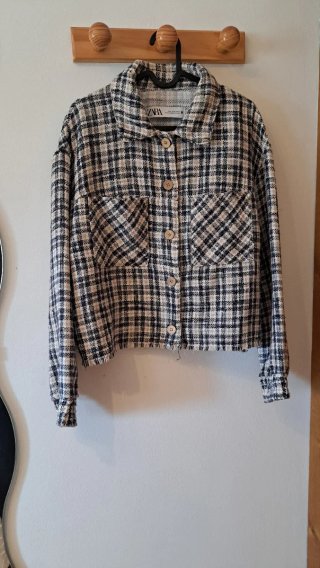 Chaqueta Tweed Zara