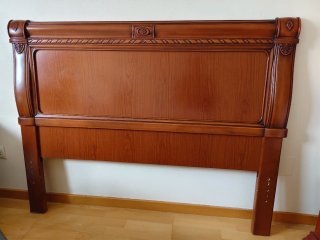 Cabecero de madera 150x120