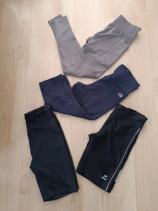 Lote de 4 mallas deportivas talla S