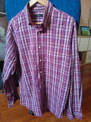 Camisa de cuadros Stern Talla L/XL