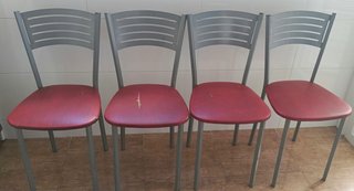 Set de 4 sillas de comedor