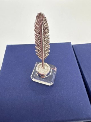 Figura Swarovski Pluma y Tintero