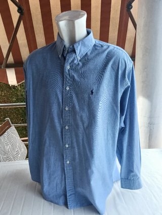 Camisa Ralph Lauren Azul