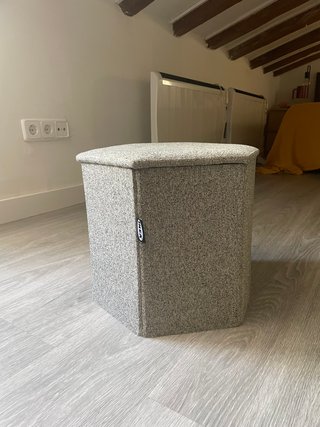Puf con almacenaje IKEA Kjuge