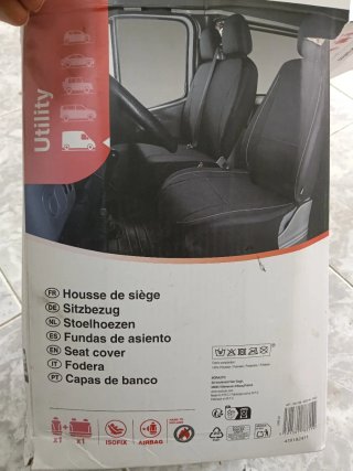 Fundas para Asientos de Furgoneta (3 plazas)
