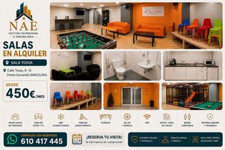 Local comercial en alquiler en Horta en Barcelona