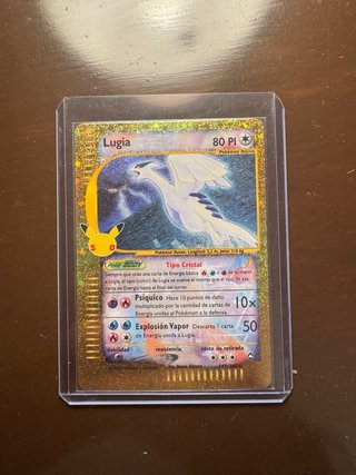 Carta Pokémon Lugia 30 Aniversario