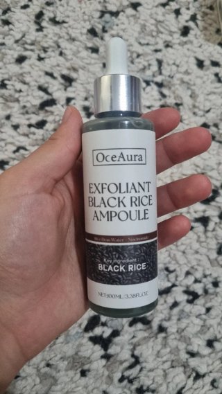 Exfoliante Black Rice Ampoule OceAura