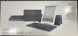 Teclado Logitech Bluetooth para iPad con funda