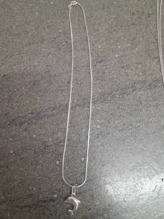 Cadena y Colgante de Plata