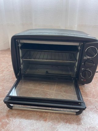 Mini Horno Eléctrico Negro